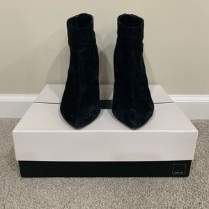 Dolce Vita Beryl Black Suede Wedge Boot